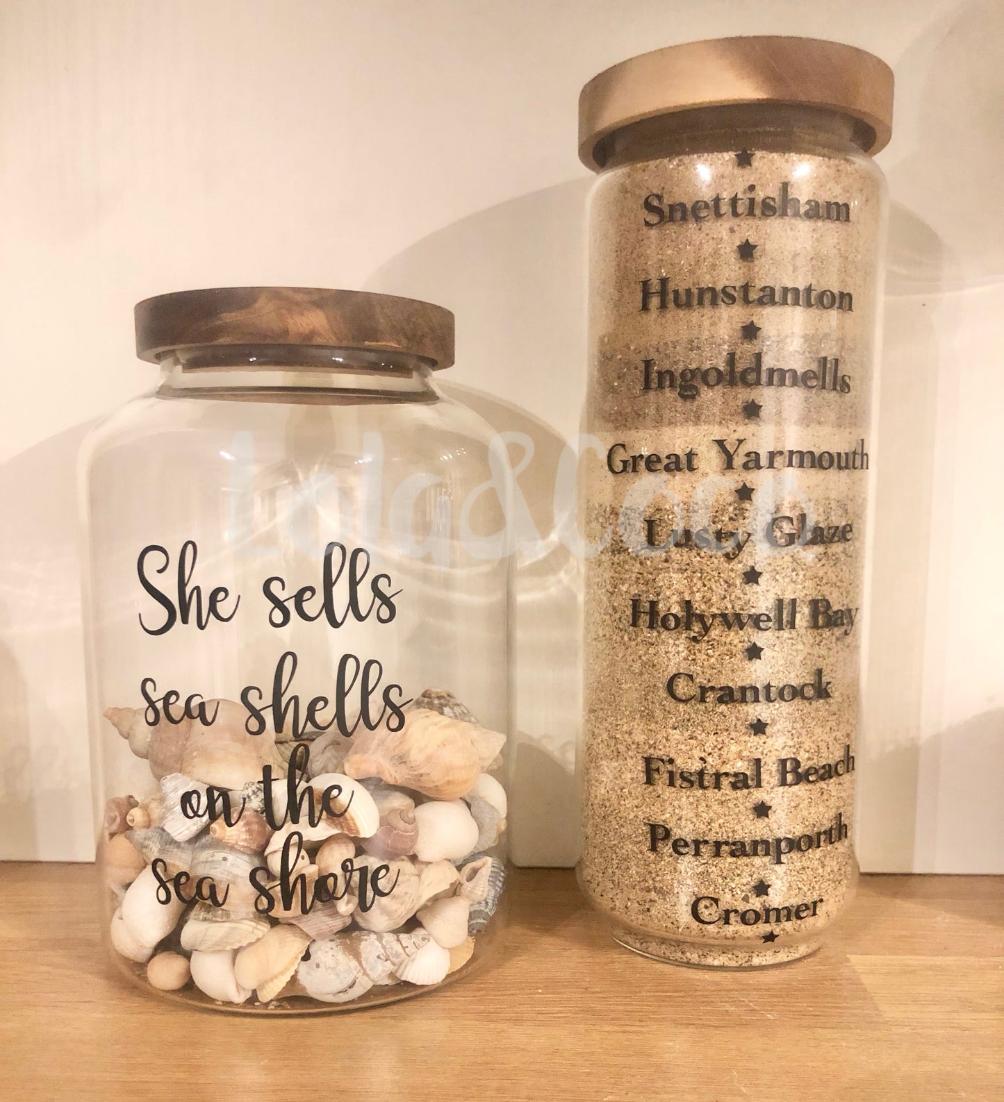 She sells sea shells jar