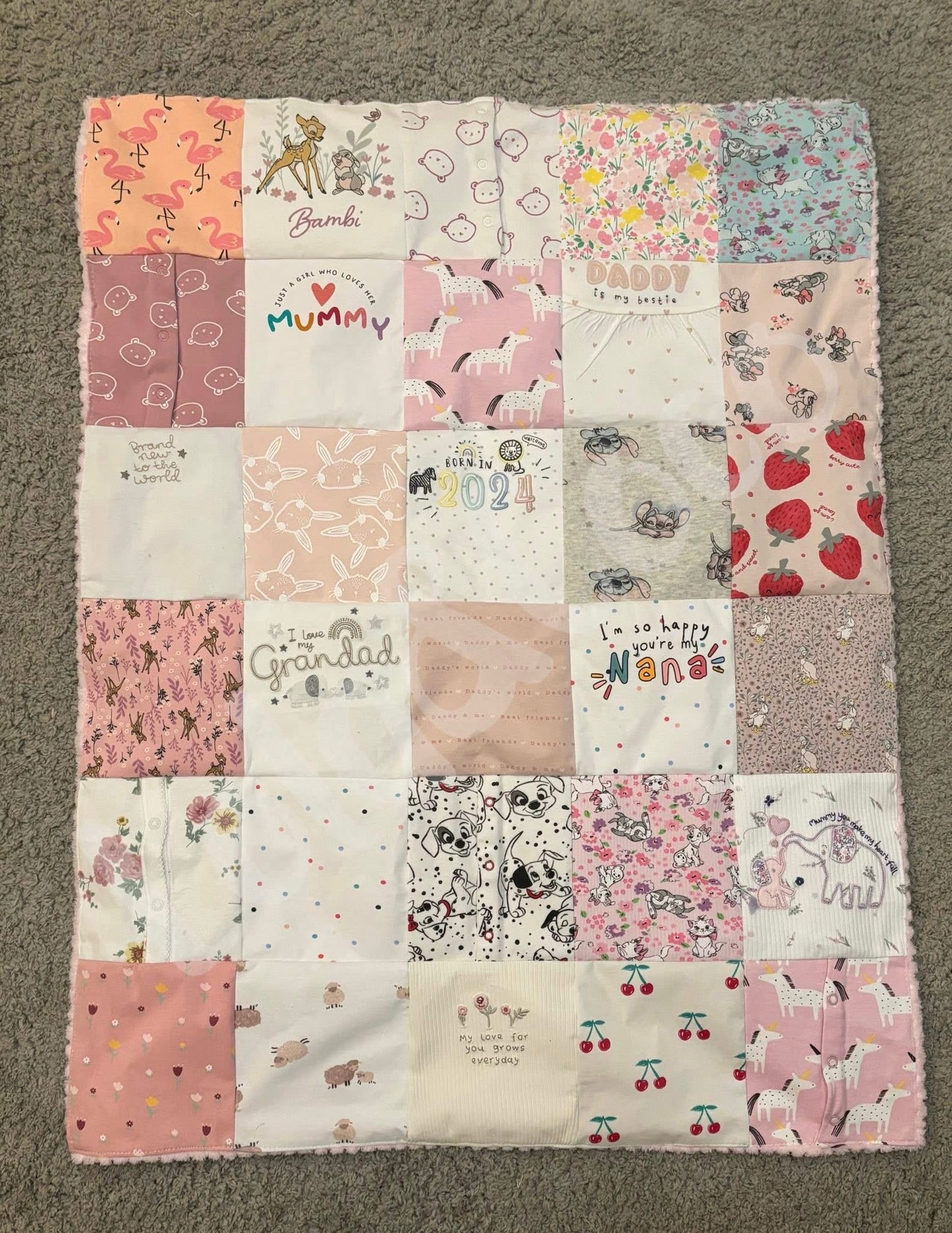 Keepsake Memory blankets 75x90cm