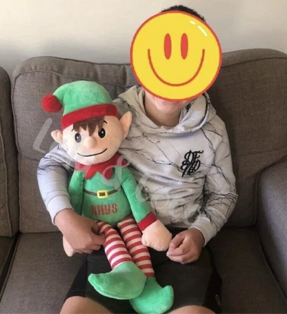 Personalised Christmas elf Teddy Large