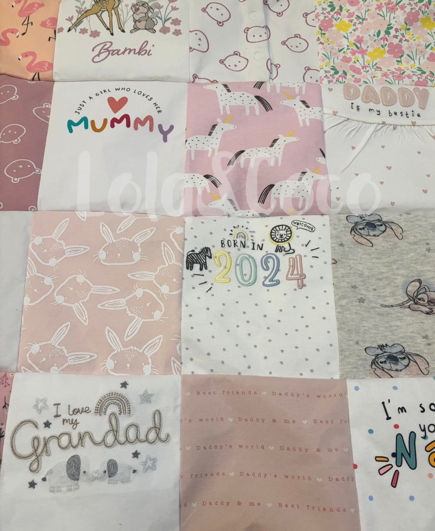 Keepsake Memory blankets 75x90cm