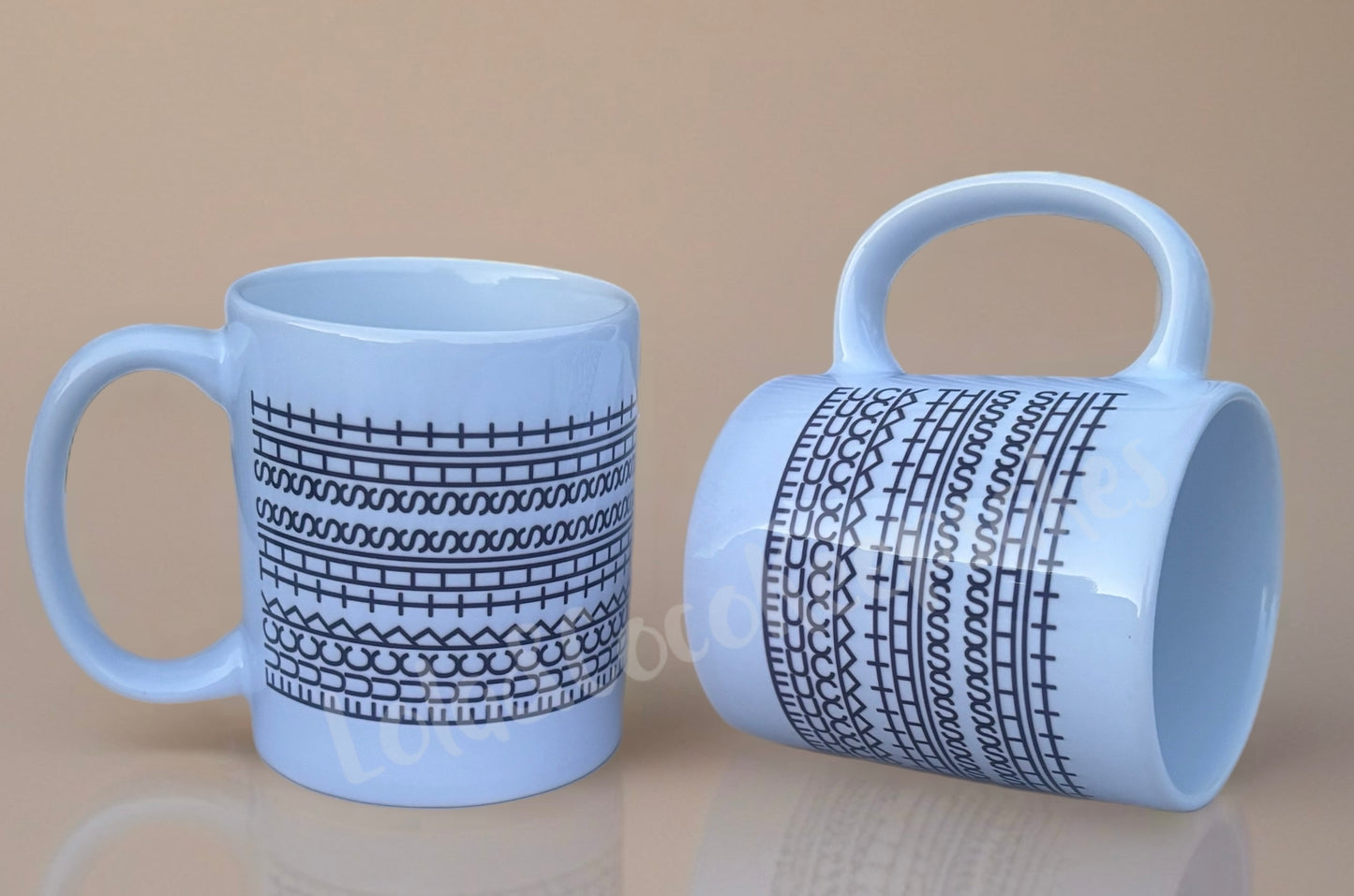 Discrete Sweary F**k This S**t mug