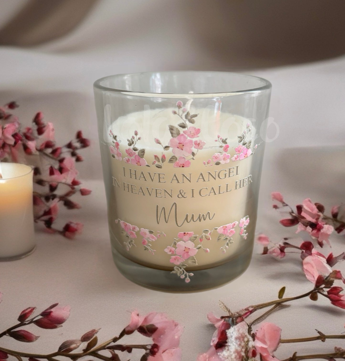 Angel in Heaven called Mum candle